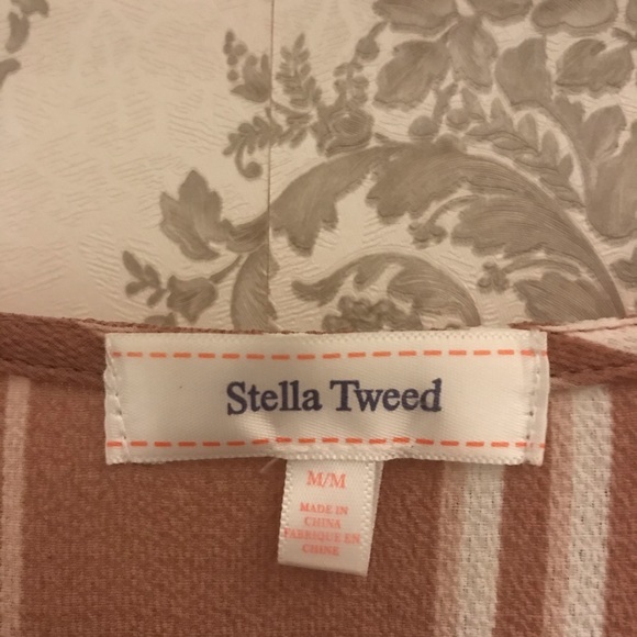STELLA TWEED STRIPED DRESS (SIZE MEDIUM) - Picture 5 of 8